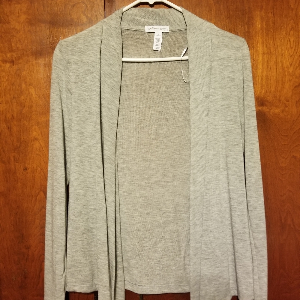 Grey cardigan